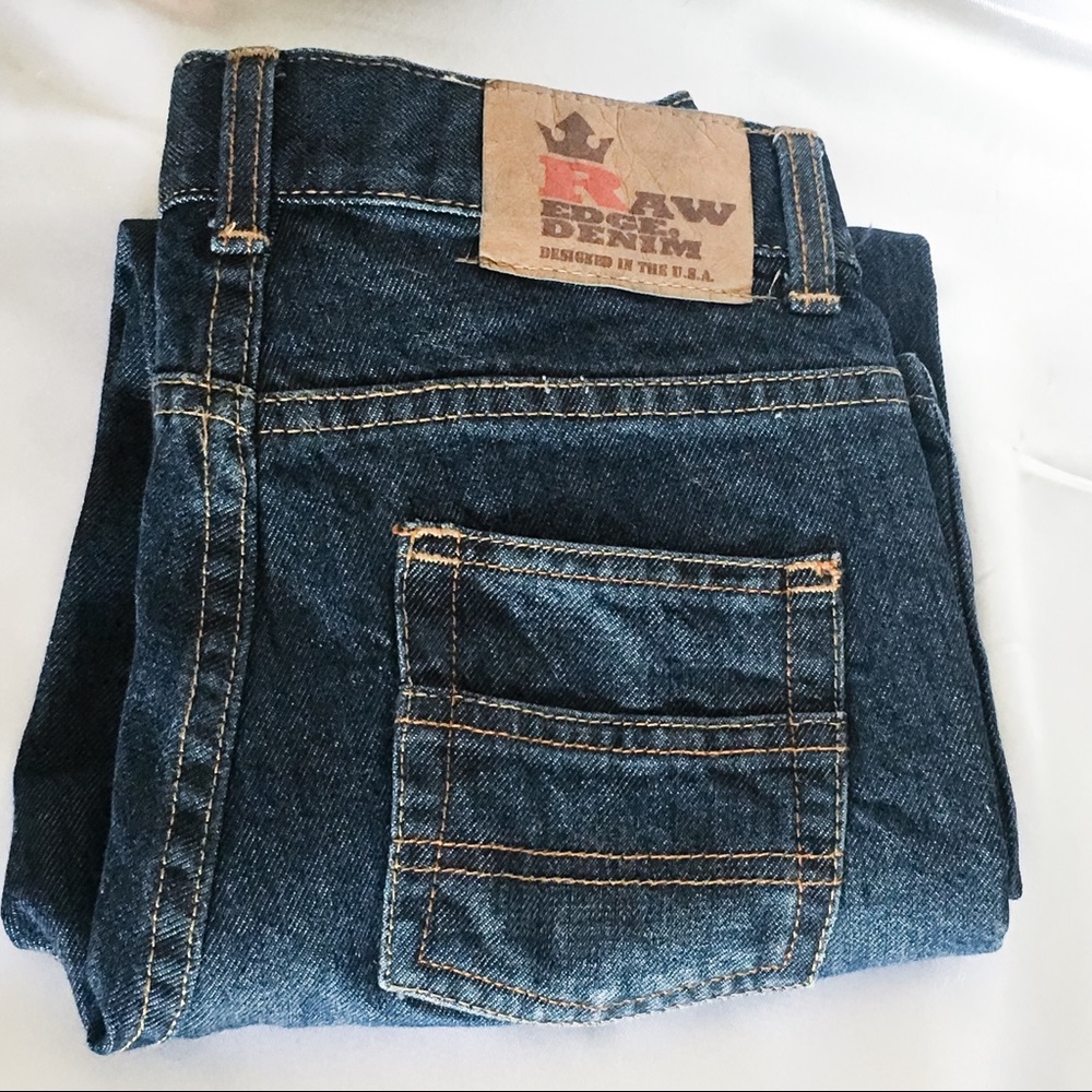 Raw Edge Jeans